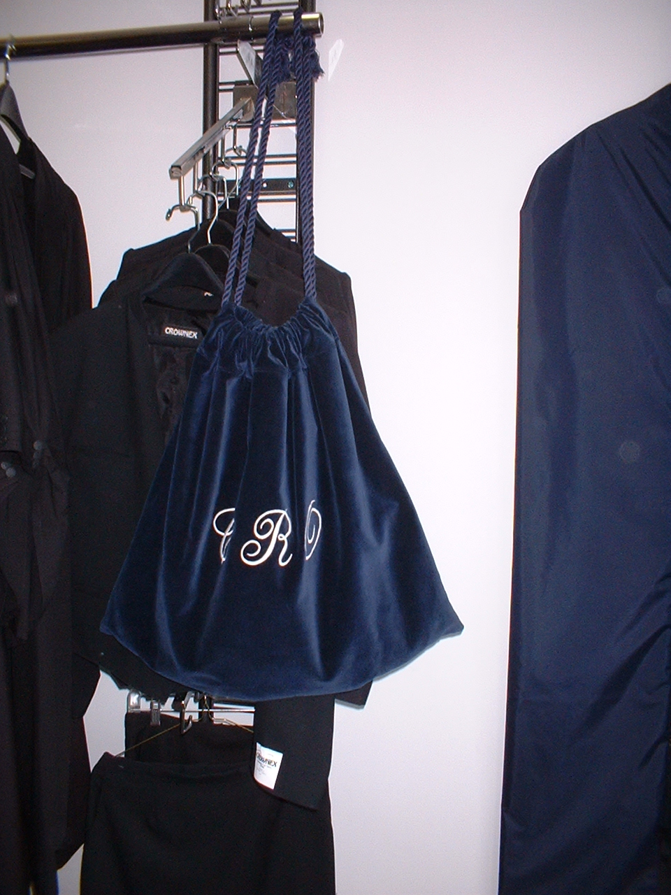 Barrister’s Gown bag with initials CROWNEX Robes,Clerical Apparel