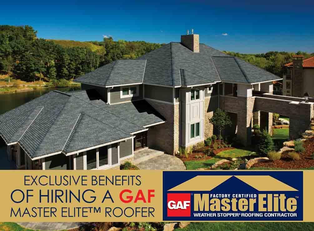 Exclusive Benefits of Hiring a GAF Master Elite™ Roofer