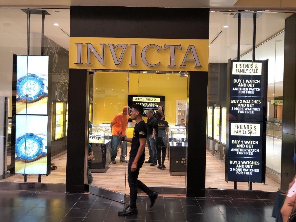 Invicta Improves InStore Retail Experience With Digital Signage CrownTV