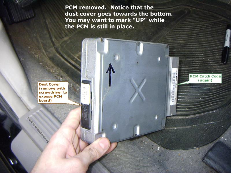 PCM Removal & Chip Installation