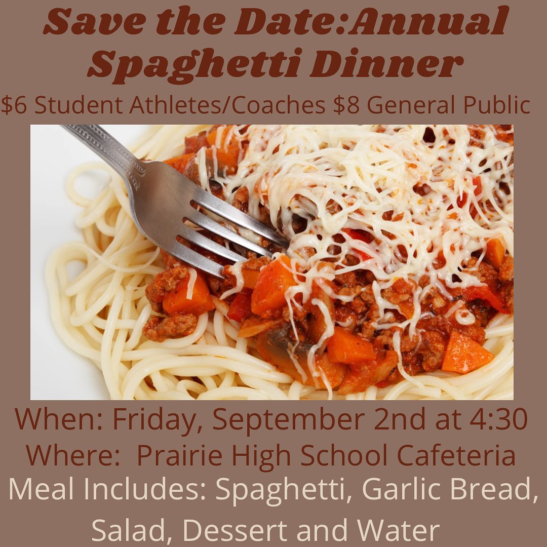 Annual Spaghetti Dinner College Community School District