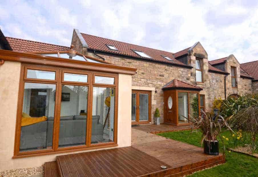 Stunning orangerie lets light flood in while climate control regulates