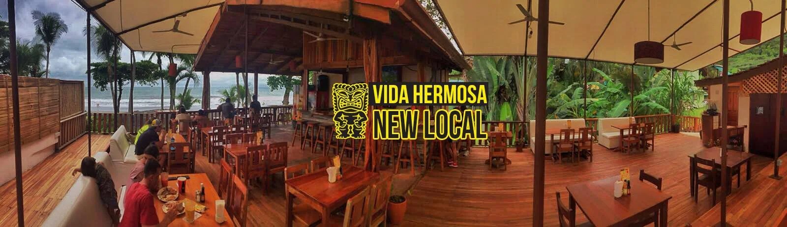 VIDA Hermosa Restaurant Costa Rica Surf Cam