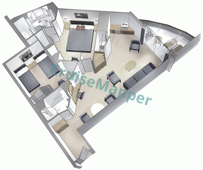 Jewel Of The Seas cabins and suites CruiseMapper