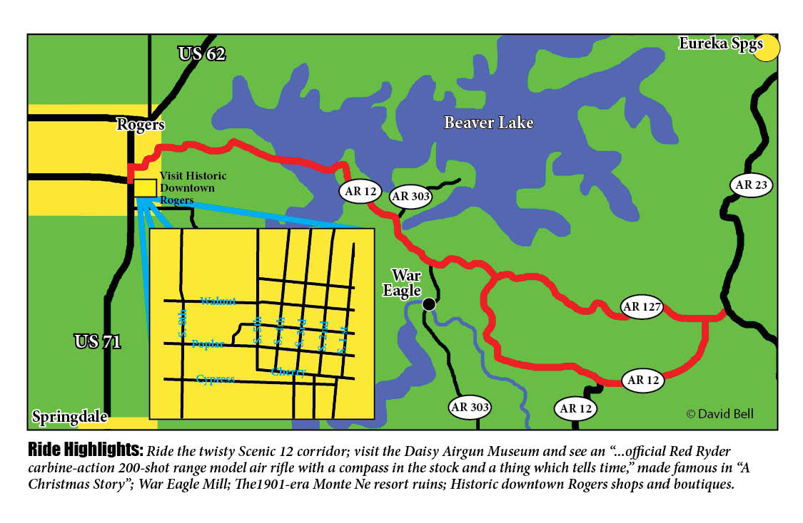 Explore Highway 12 in Northwest Arkansas Cruise the Ozarks