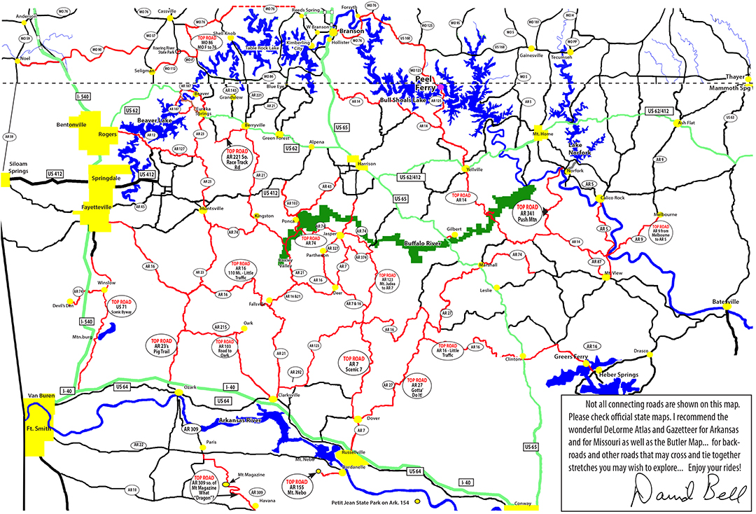 Missouri Motorcycle Roads Map Reviewmotors.co