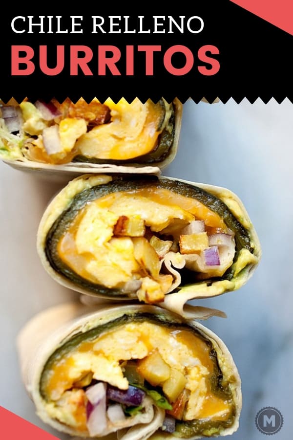 Chile Relleno Burrito Recipe with Eggs and Avocado Crunch Time Kitchen