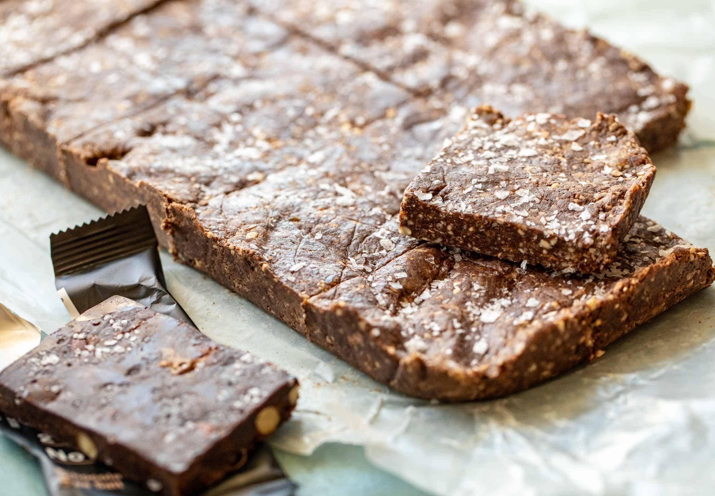 Copycat RX Bars Chocolate and Sea Salt Protein Bars