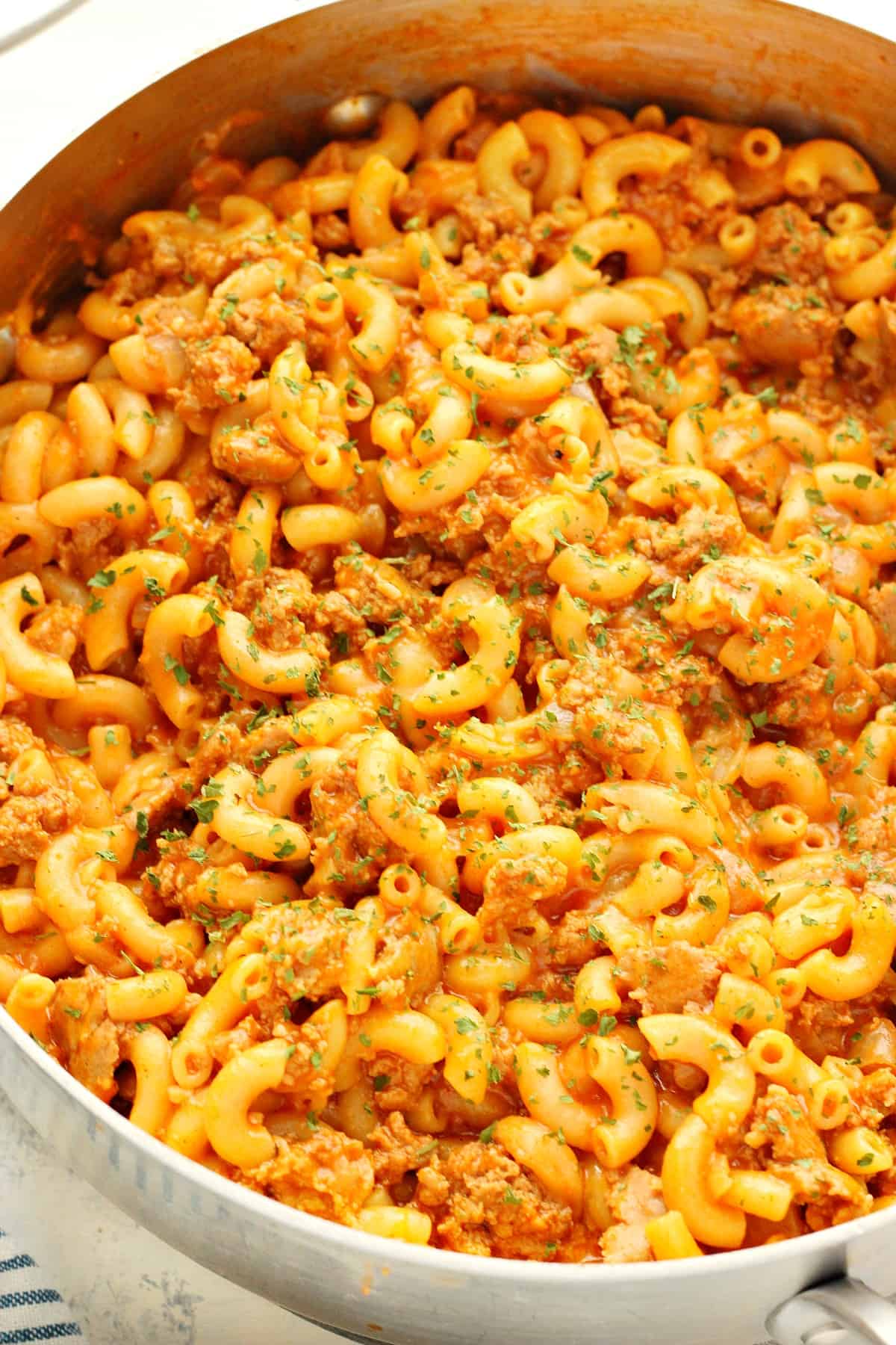 Easy Homemade Hamburger Helper Crunchy Creamy Sweet