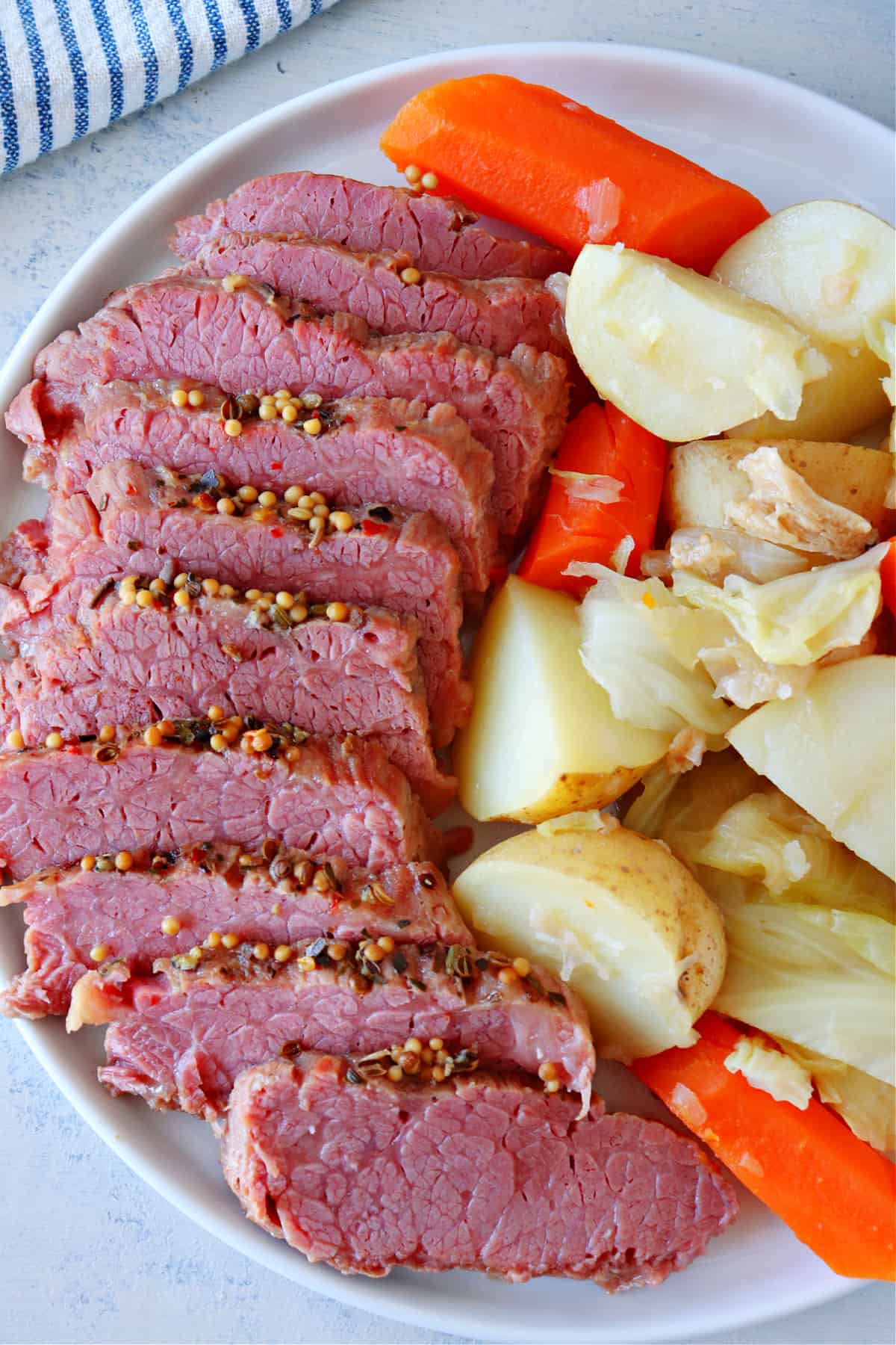 Instant Pot Corned Beef Crunchy Creamy Sweet