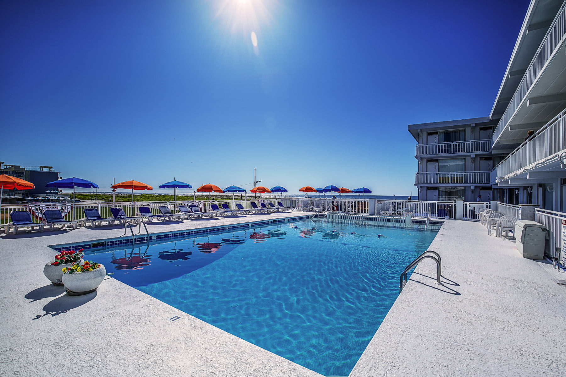The Crusader Oceanfront Resort, Located In Wildwood NJ