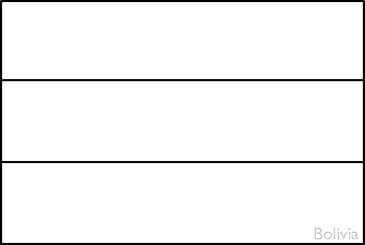 Bolivia Flag Coloring Pages Learny Kids