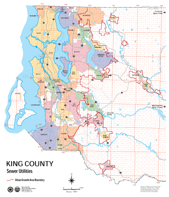 District Map Cedar River Water & Sewer District
