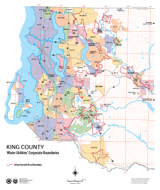 District Map Cedar River Water & Sewer District