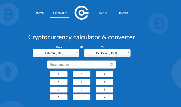 Cryptocurrency Converters