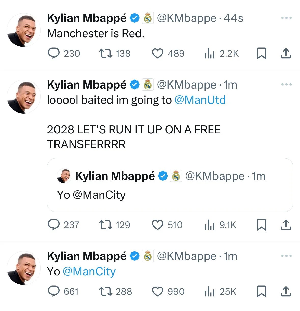 Scammers release & promote $MBAPPE after hacking Mbappe's Twitter account Scammers release and promote $MBAPPE after hacking Mbappe's Twitter account