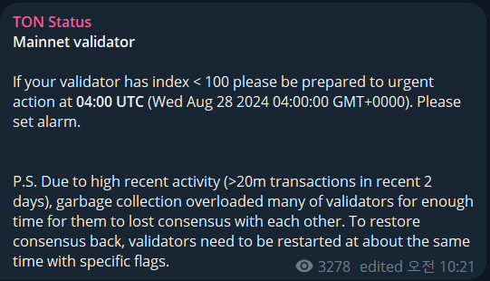 TON Stop Transactions; Network Overload Due to $DOGS Ton Stop Transactions; Network Overload Due to $DOGS