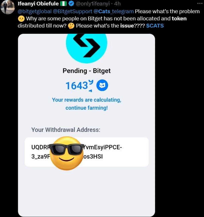 Will $CATS Follow Hamster Kombat's Failure? No $CATS token distribution