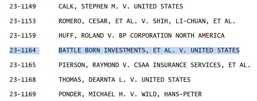 US Supreme Court Dismisses Battle Born’s Case on 69,370 Silk Road Bitcoins US Supreme Court Dismisses Battle Born's Case on 69,370 Silk Road Bitcoins