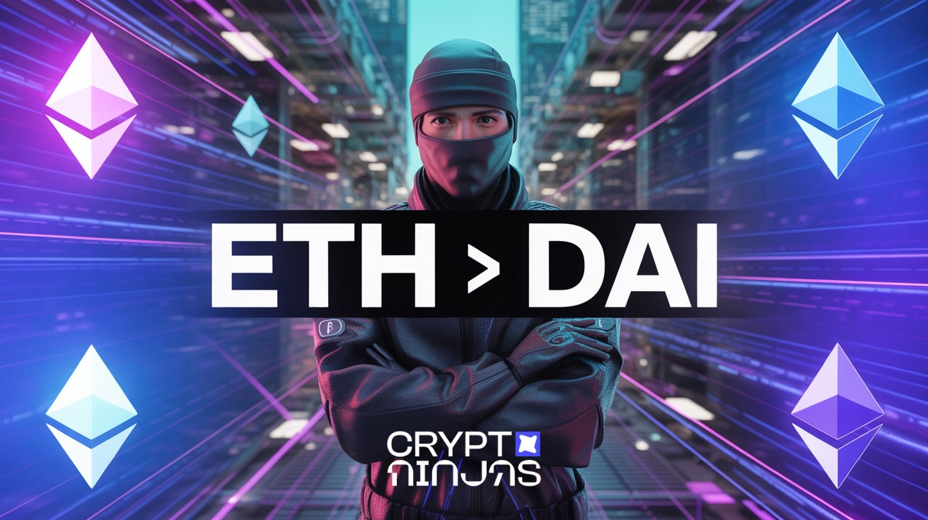 Ethereum Foundation Dumps 5,000 ETH for $11.1M DAI at $2,221 Avg Price