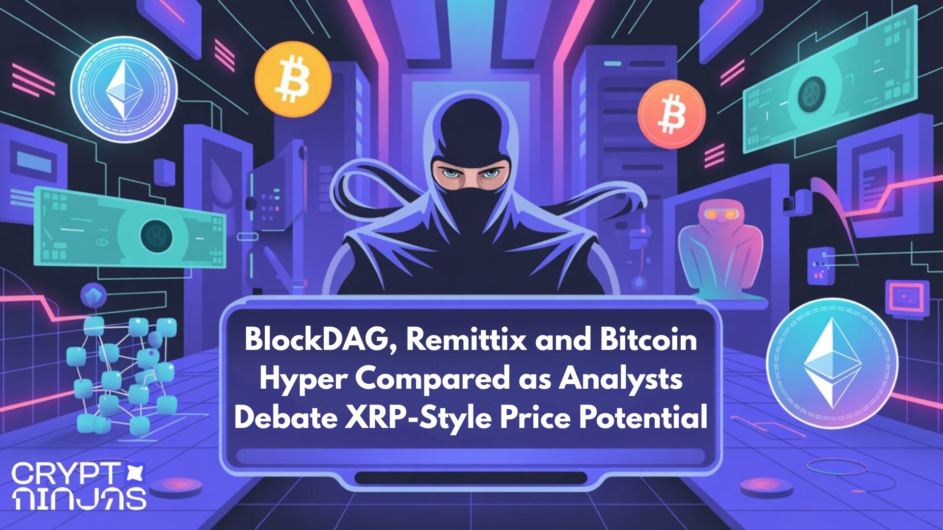 BlockDAG, Bitcoin Hyper and Remittix Compared as Analysts Debate XRP-Style Price Potential – CryptoNinjas