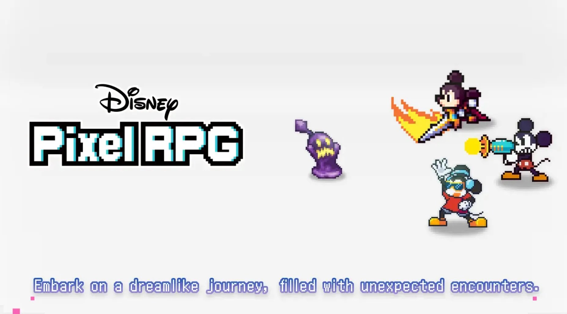 Disney annonce son nouveau jeu mobile, Disney Pixel RPG Cryptopolite
