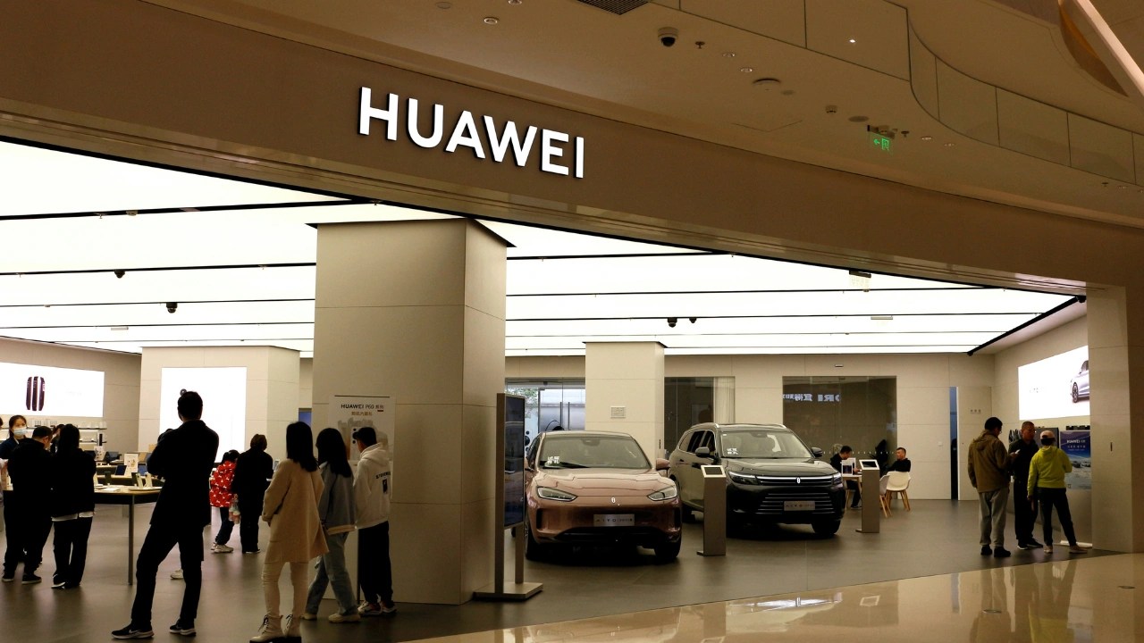 Huawei Technologies now relies on foreign components to build chips