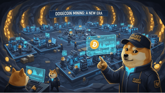 FleetMining: New users receive a $100 bonus – participate in Dogecoin mining at zero cost.