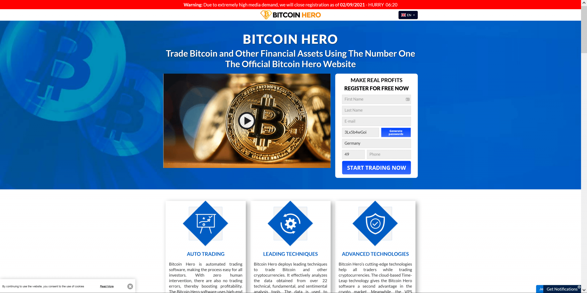 Bitcoin Hero Review » Is it Scam & Fake or Safe & Legit?
