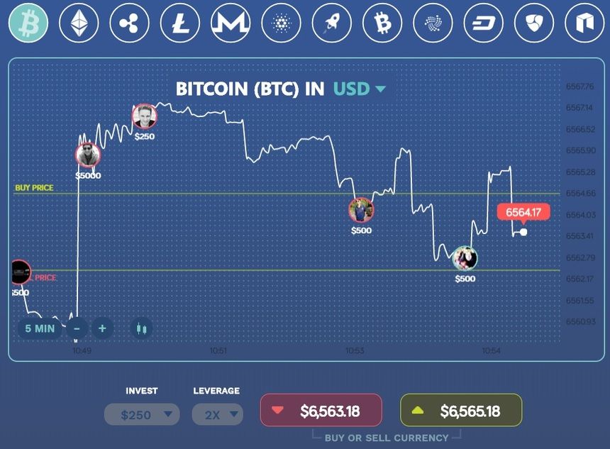 Bitcoin Flip Free Cryptocurrency Trading Simulator with Leaderboards