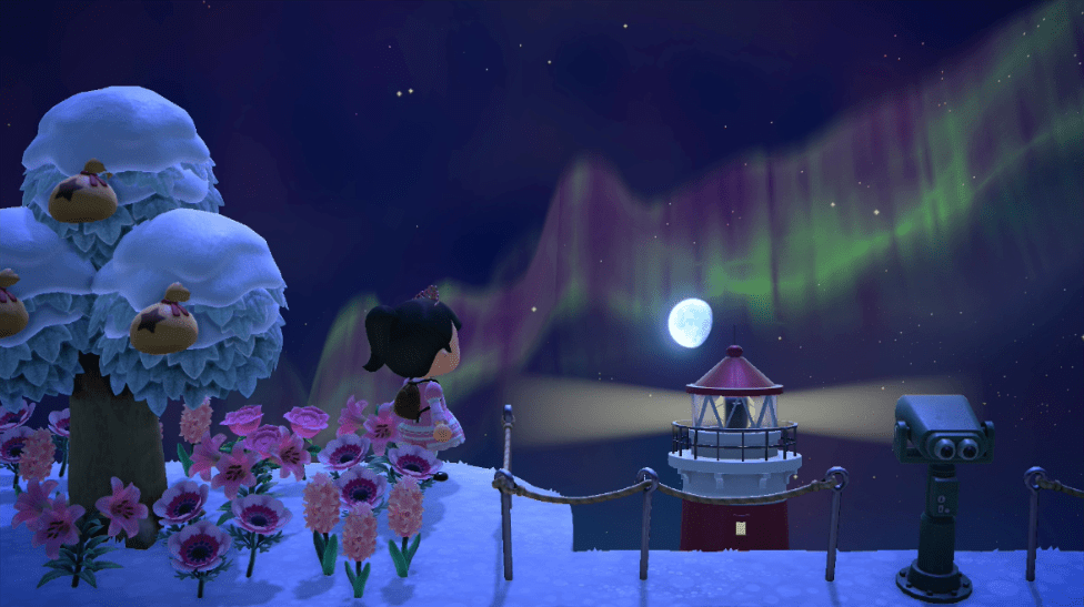 Animal Crossing New Horizons Day 327 The February Update AND MERMAID FENCES!! Crystal Dreams