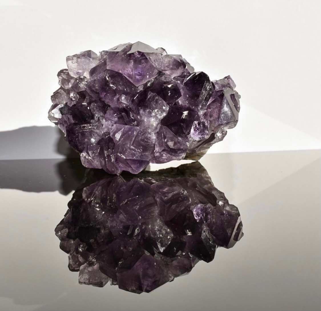 Amethyst and Intentions Setting Crystal Hills Organics