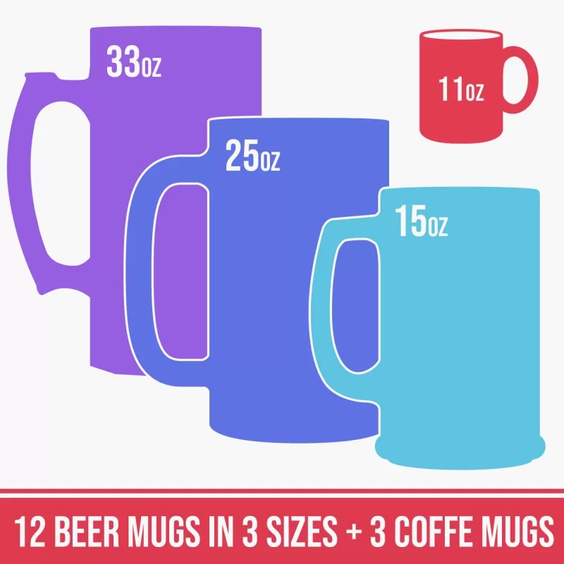 Beer Mug Golf Award Package Crystal Images, Inc.