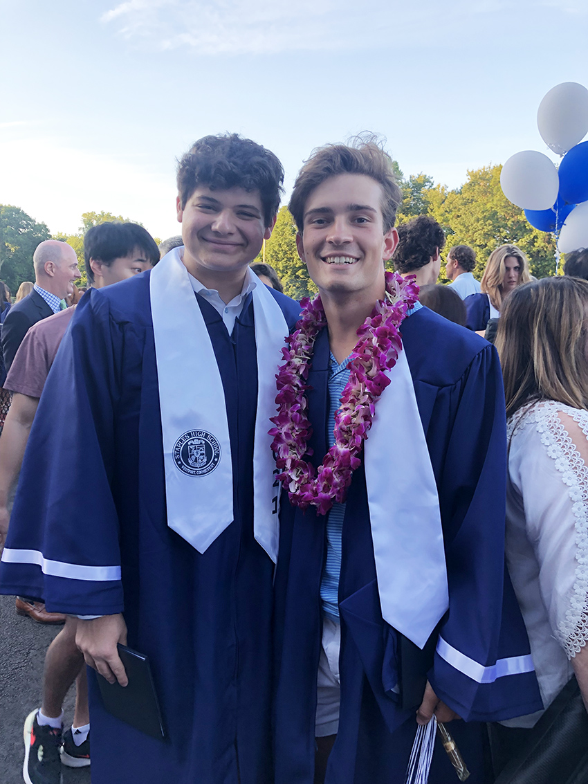 Matthew Graduates Staples High School June 17, 2021