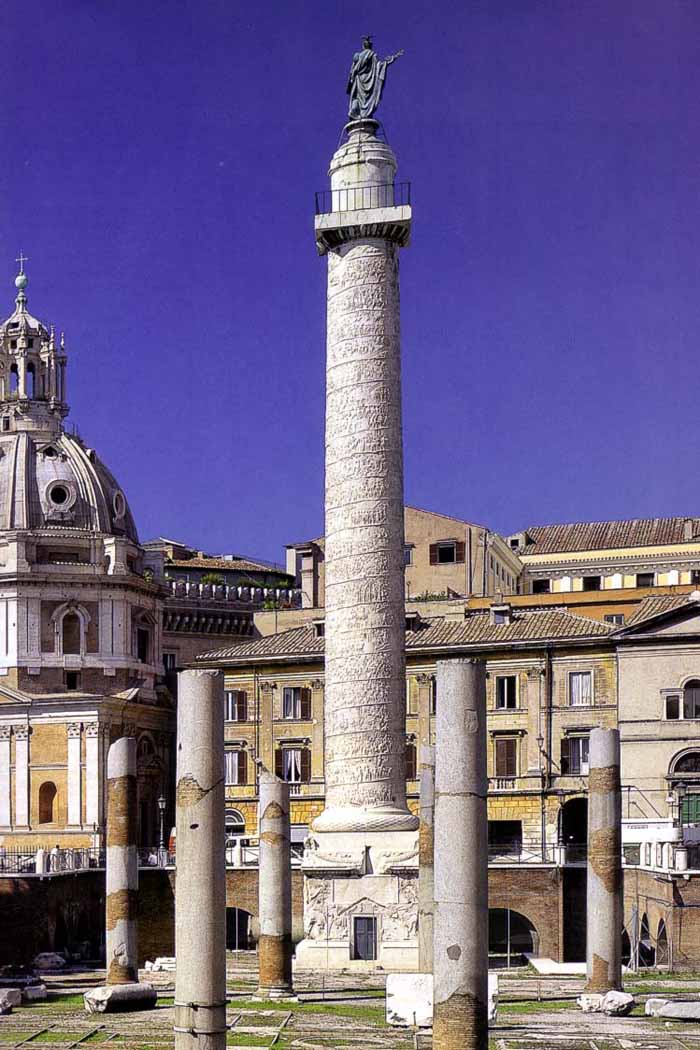 Trajan's Column, Trajan's Forum Crystalinks
