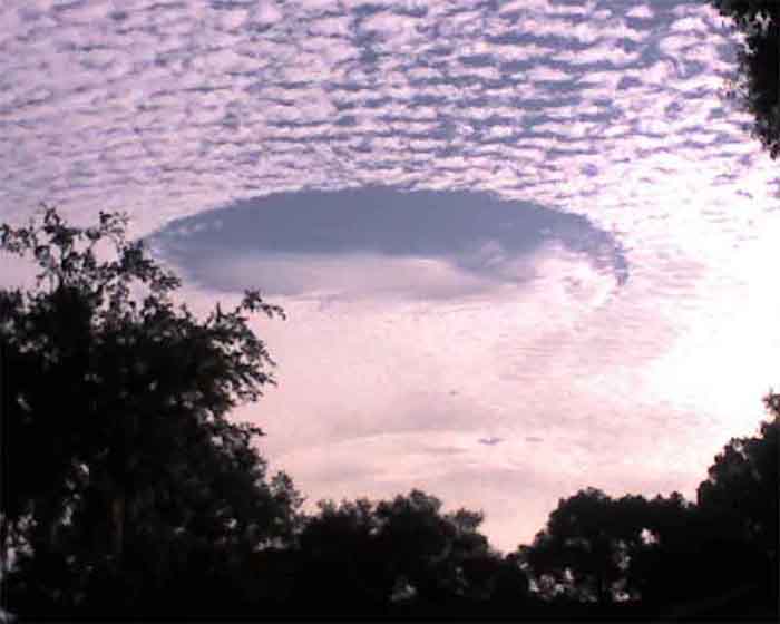Hole Punch Clouds Fallstreak Holes Crystalinks