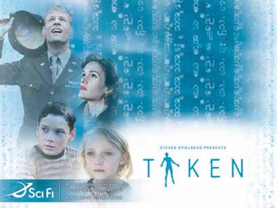 Taken TV Miniseries, Aliens, Spielberg
