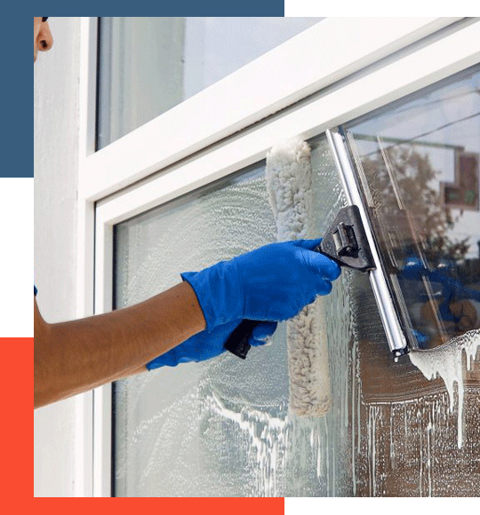 Glazenwassers voor het wassen en schoonmaken van ramen