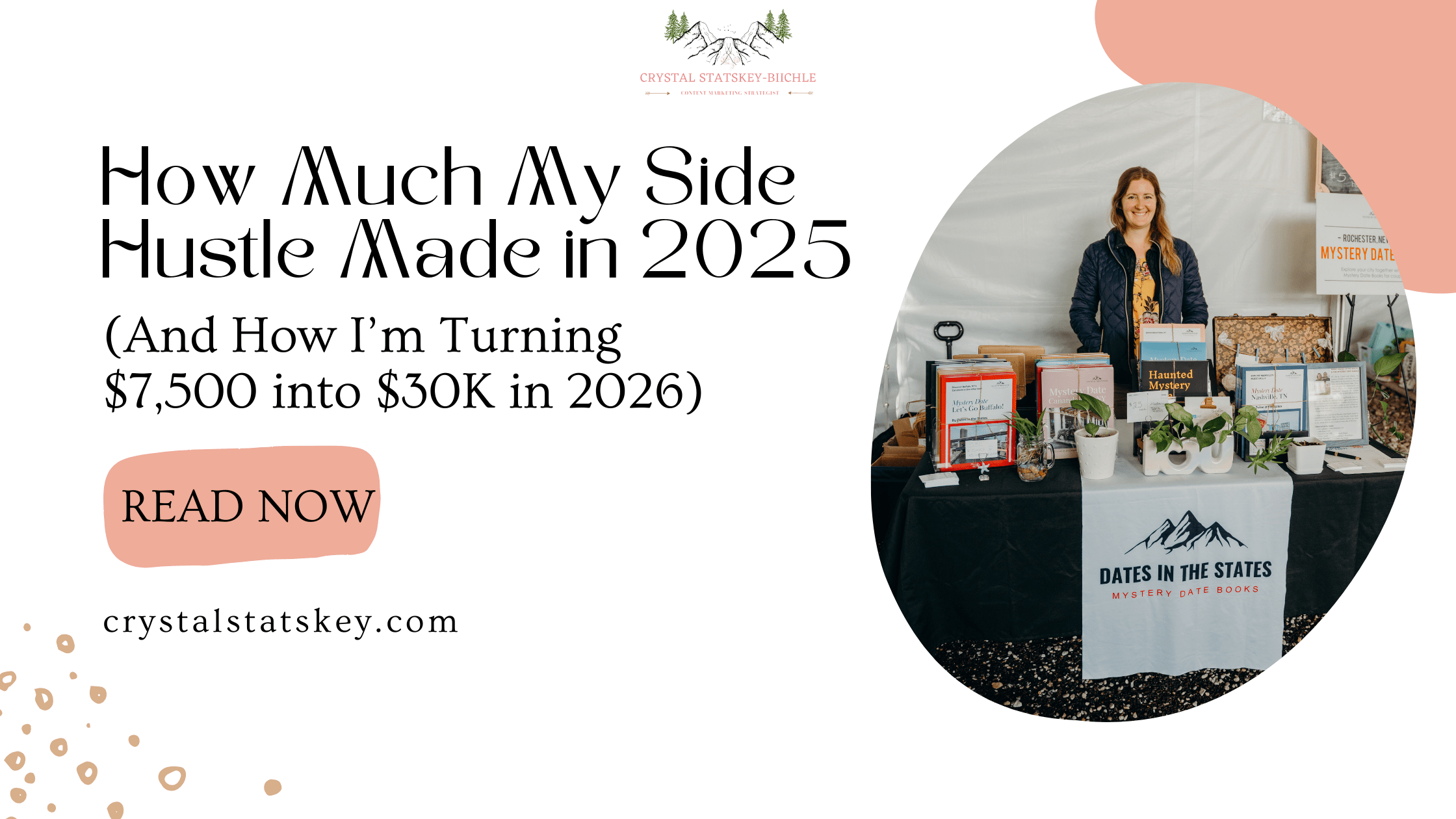 How Much My Side Hustle Made in 2025 (And How I’m Turning 7,500 into