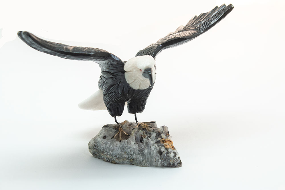 2023 Eagle High School Christmas Bazaar Holiday Bazaar Opened Winged Bald Eagle Carving Crystal Vaults