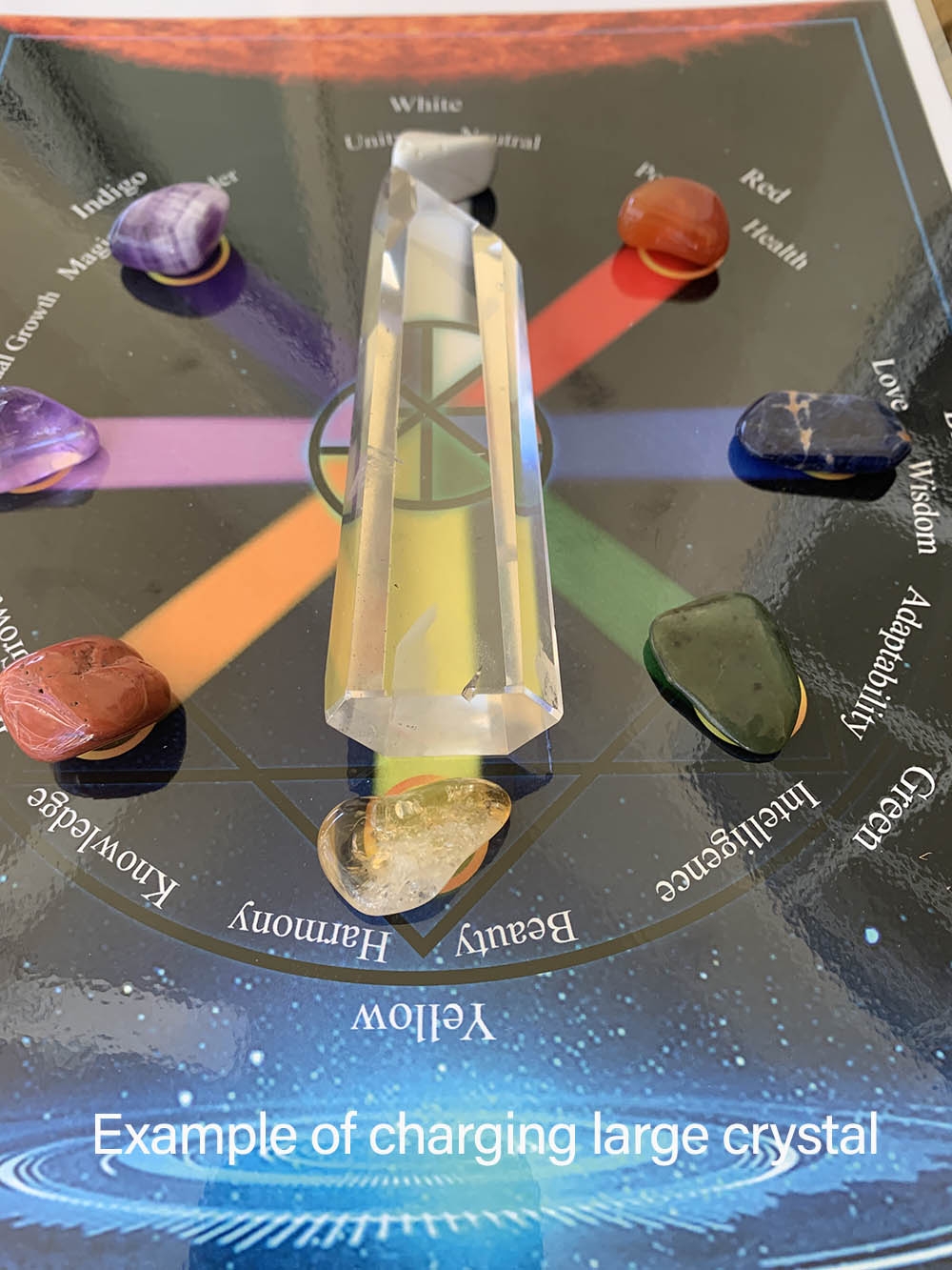7 Rays of Life Crystal Charging Grid Crystal Vaults