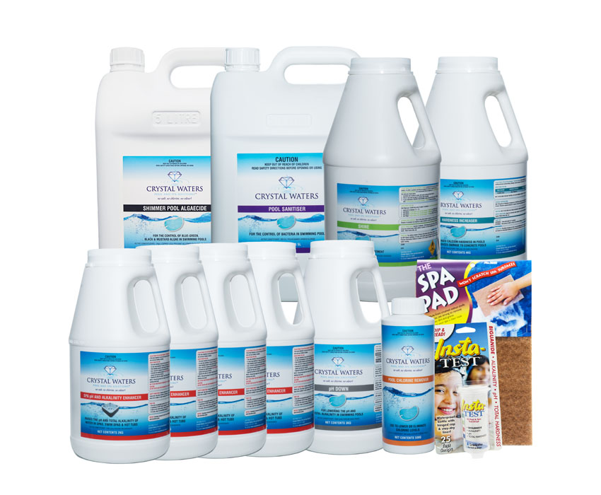 Pool Starter Kit 5LTR Crystal Waters