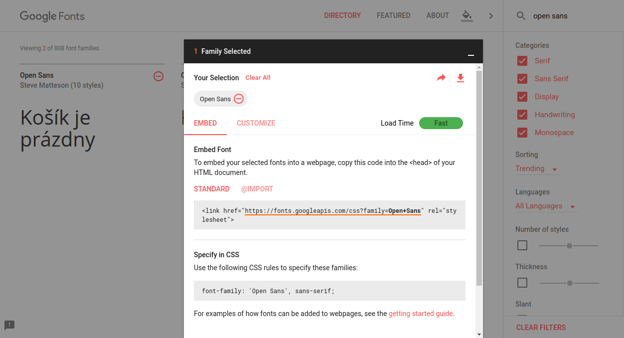 Problems with Displaying Diacritic Symbols when Using Some Fonts