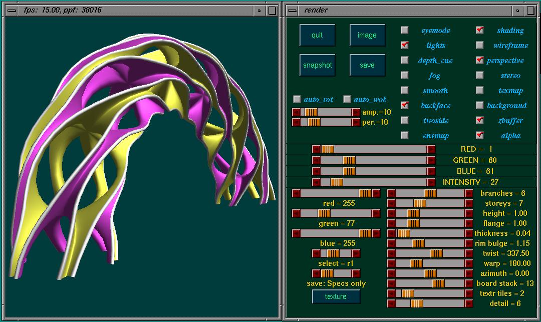 ScherkCollins Sculpture Generator