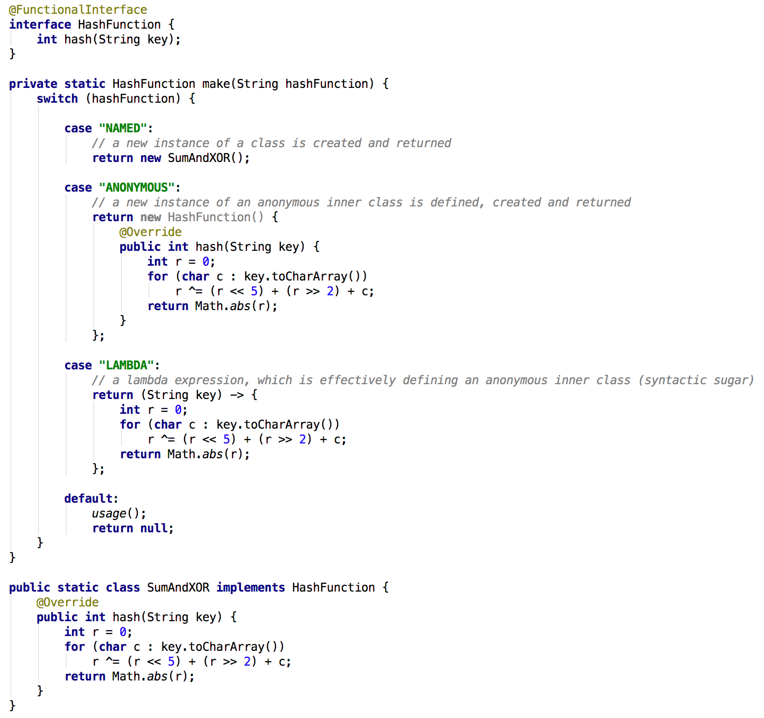 Hasher.java