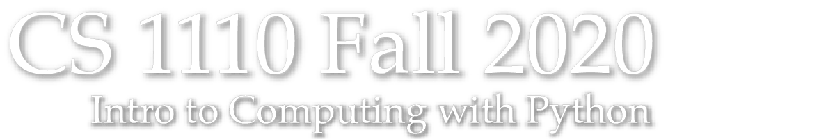 Cs 1110 Fall 2023