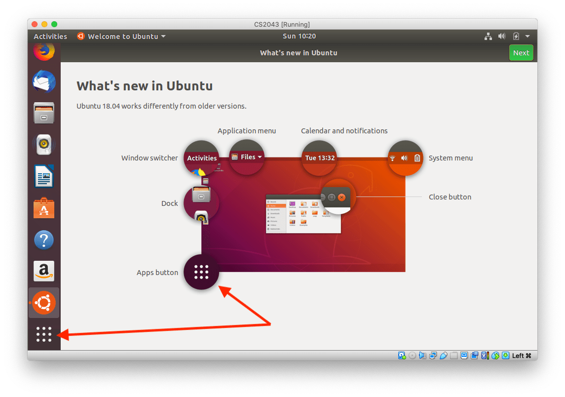 Ubuntu Setup CS2043 Spring 2020