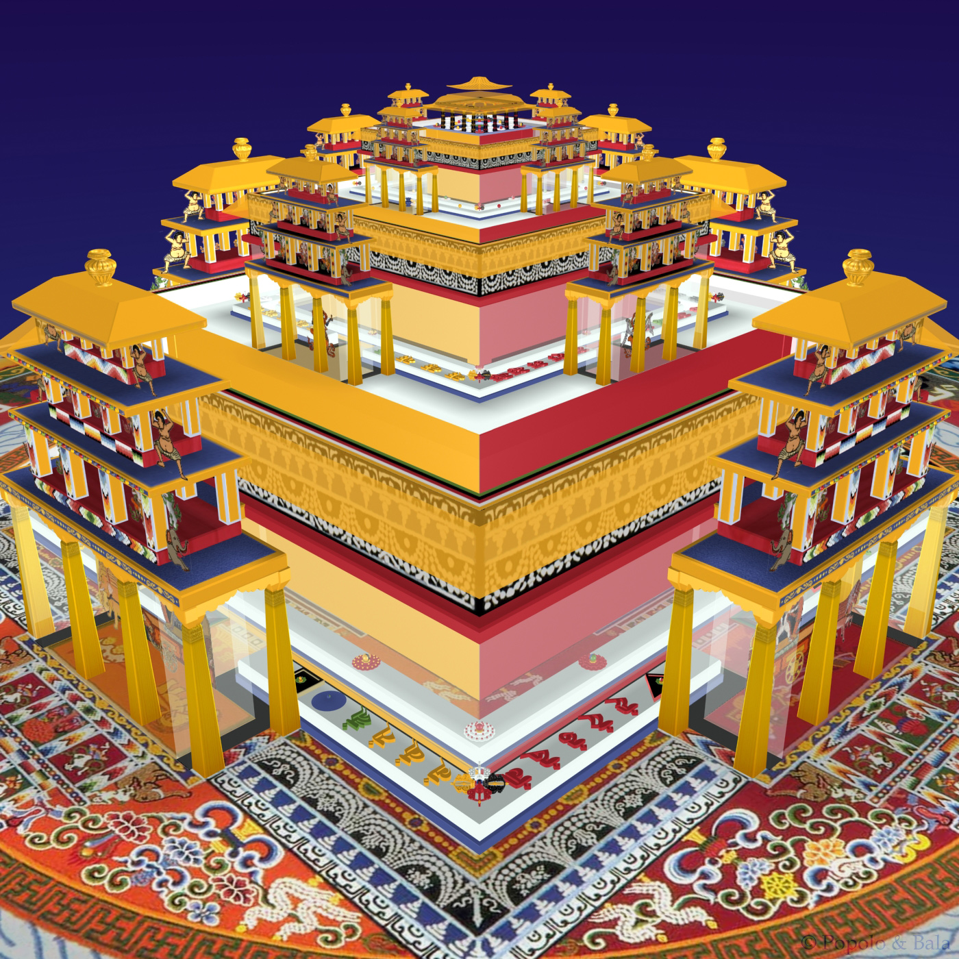 The Kalachakra Mandala
