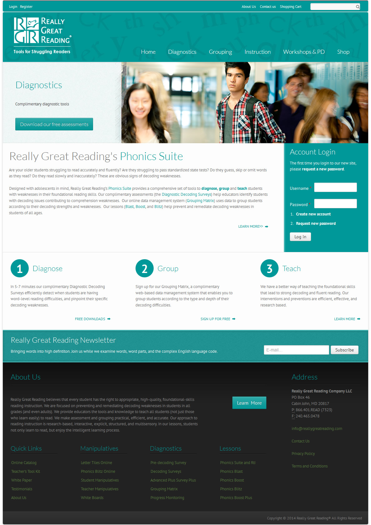Really Great Reading Cyber Services Web and Application Development