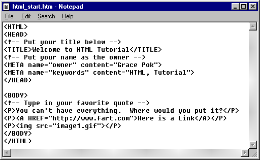 Html Tutorial - Satu Trik
